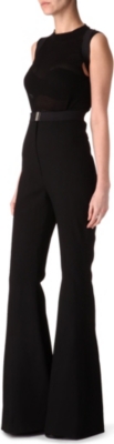 GARETH PUGH Flared strapped trousers