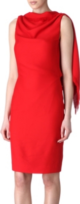 GARETH PUGH Drape shoulder dress