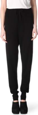 RICK OWENS Knitted cashmere trousers