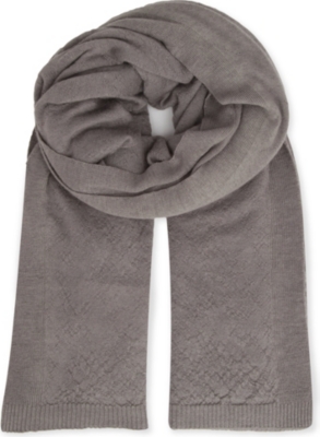 RICK OWENS Cashmere blanket scarf