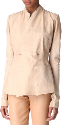 RICK OWENS Leather jacket