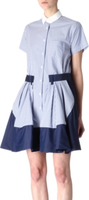 SACAI Shirt-style playsuit