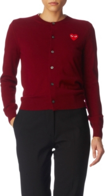 PLAY Crew-neck cardigan
