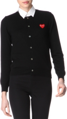 PLAY Crew-neck cardigan