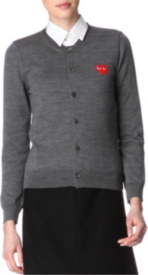 PLAY Crew-neck cardigan