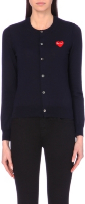 COMME DES GARCONS PLAY Crew-neck cardigan