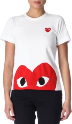 COMME DES GARCONS PLAY Heart t-shirt