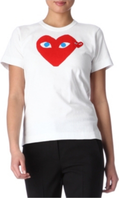 COMME DES GARCONS PLAY Heart t-shirt