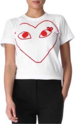 COMME DES GARCONS PLAY Heart t-shirt