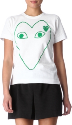 COMME DES GARCONS PLAY Heart t-shirt