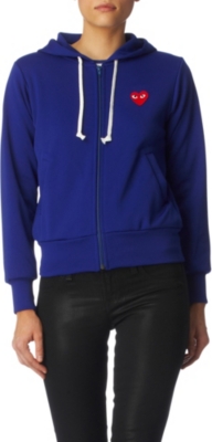 COMME DES GARCONS PLAY Zipped hoody