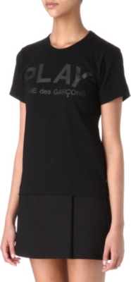 COMME DES GARCONS PLAY Logo t-shirt