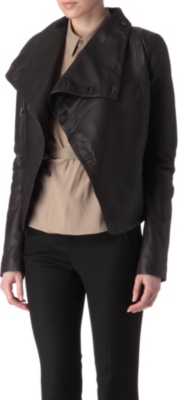 A.F.VANDEVORST Vault leather jacket