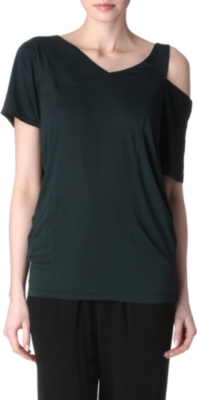 A.F.VANDEVORST Open-shoulder t-shirt