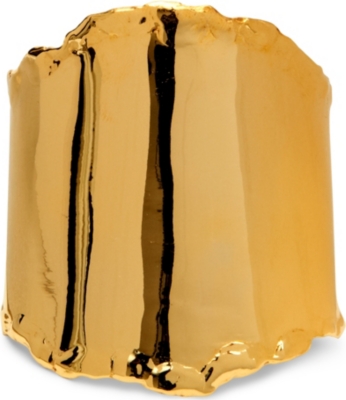 TOM BINNS Ripped cuff (Gold