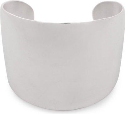 TOM BINNS Sterling silver-plated cuff
