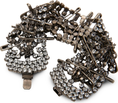 TOM BINNS Safety pin bracelet