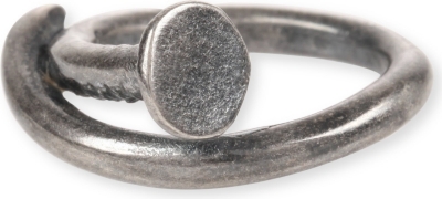 TOM BINNS Twisted-nail ring
