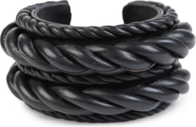 NATALIA BRILLI Bind leather cuff