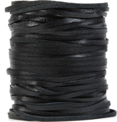 NATALIA BRILLI Lenny sliced-leather bracelet
