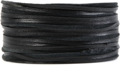NATALIA BRILLI Tyler sliced-leather bracelet