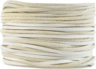 NATALIA BRILLI Tyler sliced-leather bracelet