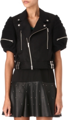 UNDERCOVER Lace-back bomber jacket