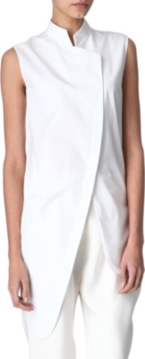 THIERRY MUGLER Asymmetric shirt