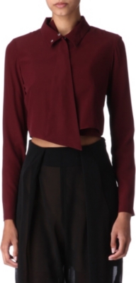 THIERRY MUGLER Cropped shirt
