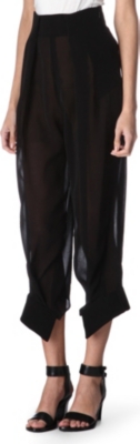 THIERRY MUGLER Semi-sheer trousers