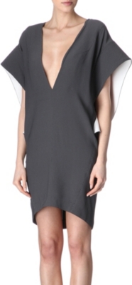 THIERRY MUGLER V-neck dress