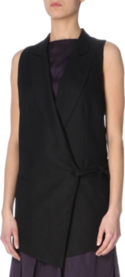 ANN DEMEULEMEESTER Long waistcoat