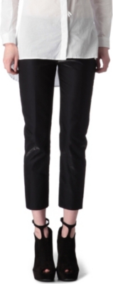 ANN DEMEULEMEESTER Cropped trousers