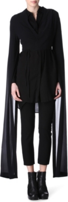 ANN DEMEULEMEESTER Statement split-sleeves bolero