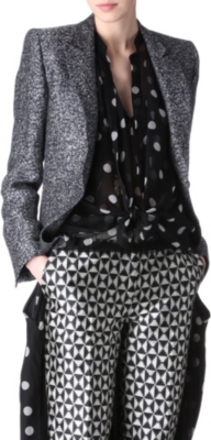 HAIDER ACKERMANN Bi-colour blazer