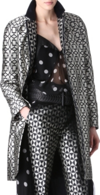 HAIDER ACKERMANN Star jacquard coat