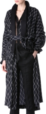HAIDER ACKERMANN Draped satin kimono jacket