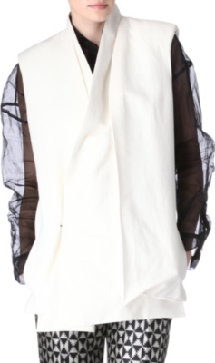 HAIDER ACKERMANN Oversized double-lapel waistcoat