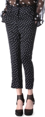 HAIDER ACKERMANN Polka-dot trousers