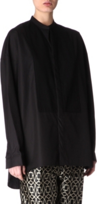 HAIDER ACKERMANN Bib-detail shirt