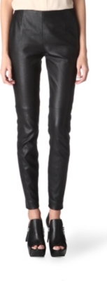 MAISON MARTIN MARGIELA Leather trousers