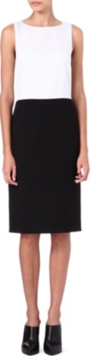 MAISON MARTIN MARGIELA Panelled pinstripe dress
