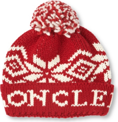 MONCLER Snowflake beanie (Red