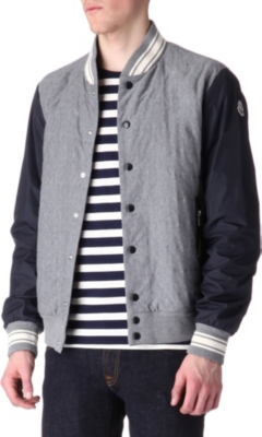 MONCLER Quilted varsity jacket