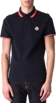 MONCLER Twin-tipped polo shirt