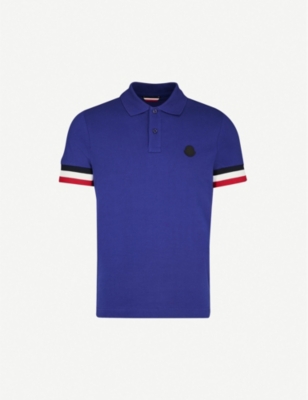 purple moncler polo