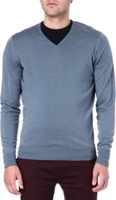 JOHN SMEDLEY Bobby merino wool jumper