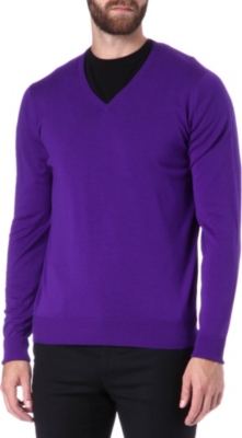 JOHN SMEDLEY Bobby merino wool jumper