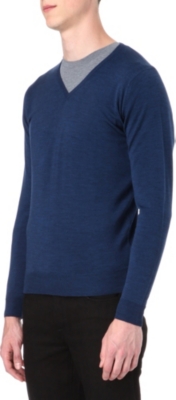 JOHN SMEDLEY Kendal slim-fit wool jumper