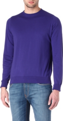 JOHN SMEDLEY Lyndhurst crew-neck jumper